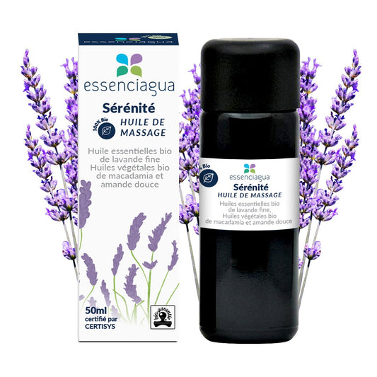 南法精油 Essenciagua 法國洛澤爾芳療舒敏修護油 - 夢境之森 (深眠柔膚身體油)，以聖約翰草油為基底，搭配澳洲堅果油與高地薰衣草精油，帶來柔和放鬆的身體護理。適合日常舒緩、曬後修護，讓肌膚重獲柔嫩。